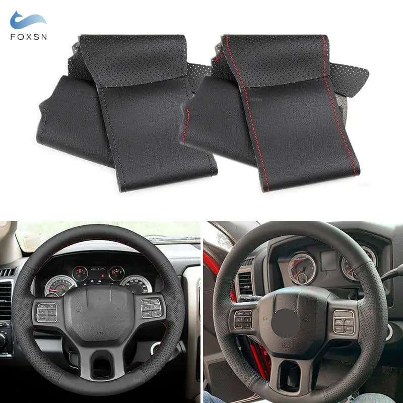 Microfiber Perforated Leather Covering Car Cover for Dodge RAM 1500 Classic 2012-2022 2500 3500 5500 2012- 2018