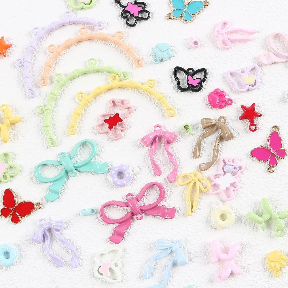 Ciondoli misti in lega Bracciale fai da te Ciondolo Neacklace Accessori per la creazione di gioielli Ciondoli sfusi