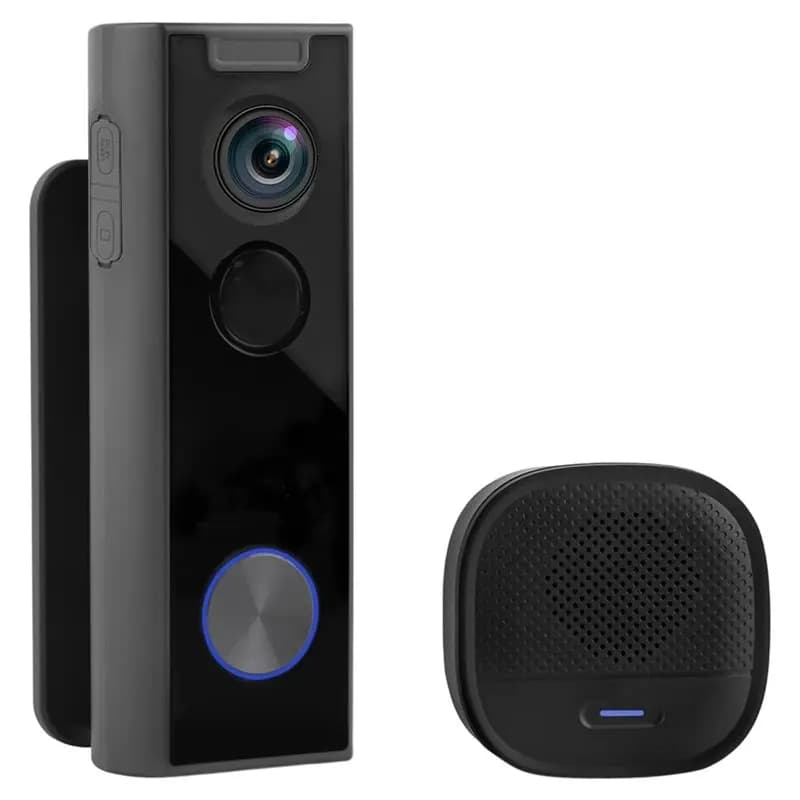 AB66-Wireless,Video Doorbell Camera With Chime, 2-Way Audio, Instant Alert, Human Detection, Night Vision, 2.4G Wi-Fi