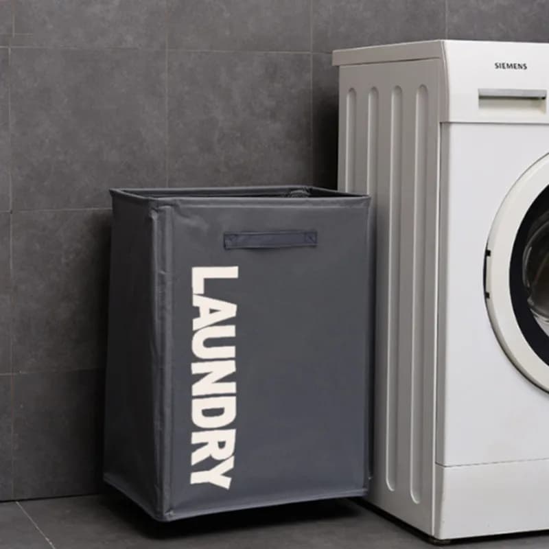 Foldable Laundry Basket Roller Dirty Clothes Basket Clothes Storage Bag Yoga Storage Basket Household Classification Box