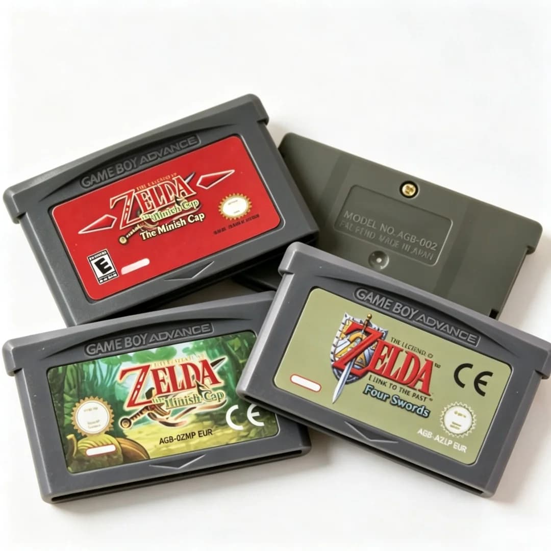 Zelda GBA Game Cartridge 32 Bit Video Game Console Legend Of Zelda Game Card Link To The Past Awakening DX Minish Cap