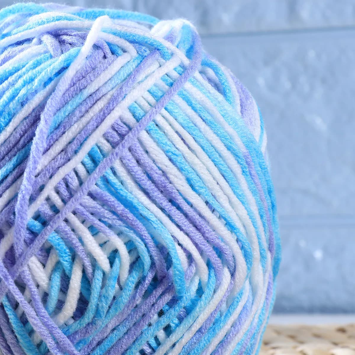 Filato di Cotone 50G Ultra Morbido e Confortevole, Lavabile in Lavatrice, per Lavori a Maglia, Uncinetto, Accessori, Guanti, Scarpe, Feltro ad Ago