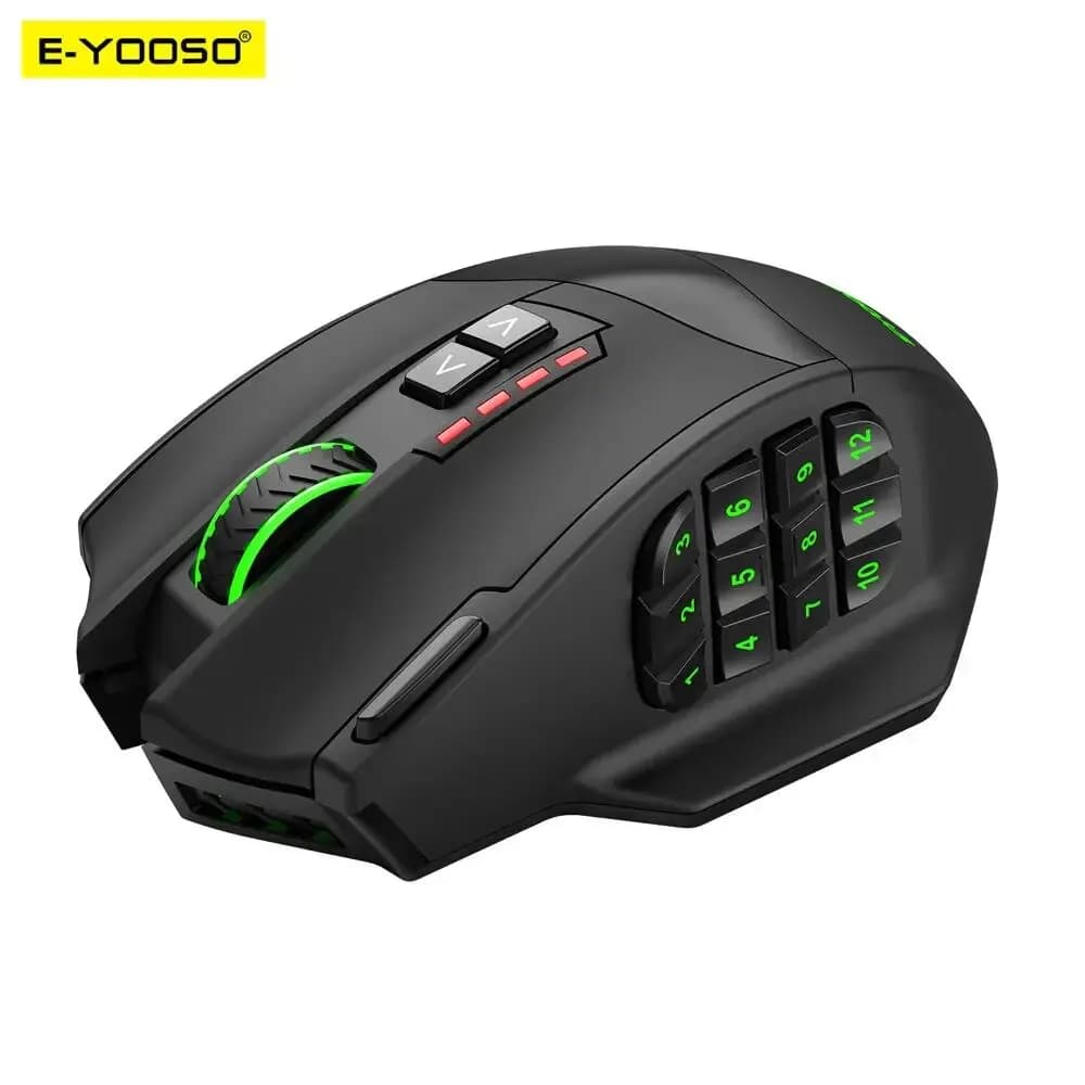 E-YOOSO X-33 RGB USB 2.4G Wireless Game Mouse 16000 DPI 16 buttons Programmable game optical mouse for Laptop