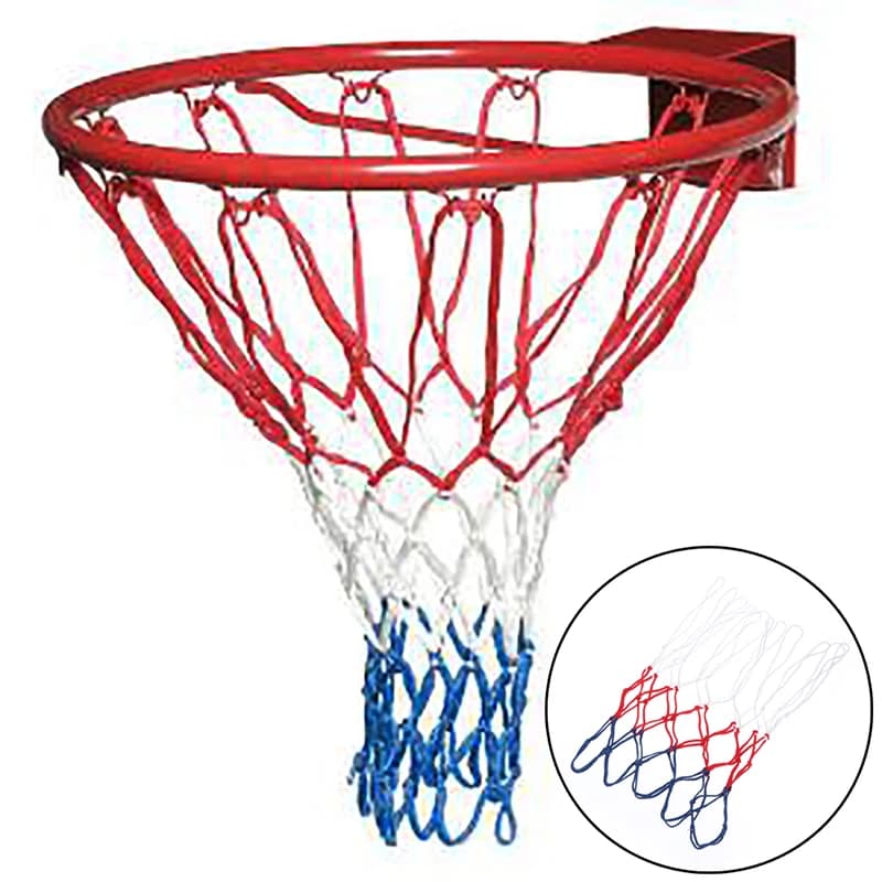★▲1PC Standard Basketball Net Nylon Hoop Goal Standard Rim For basketball stands