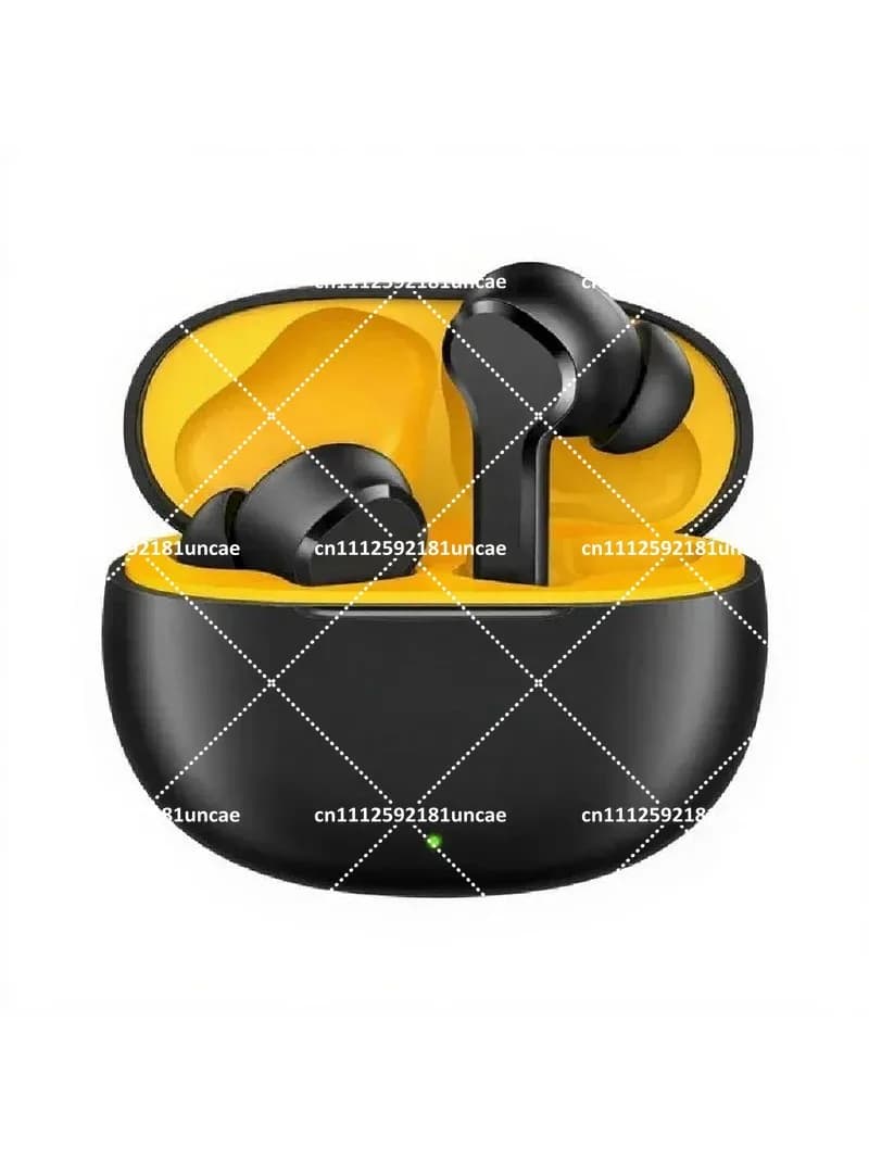 Wireless Earbuds T100 Bluetooth 5.3 ENC Noise Cancelling for Calls 400mAh Battery Water Resistant Headphones