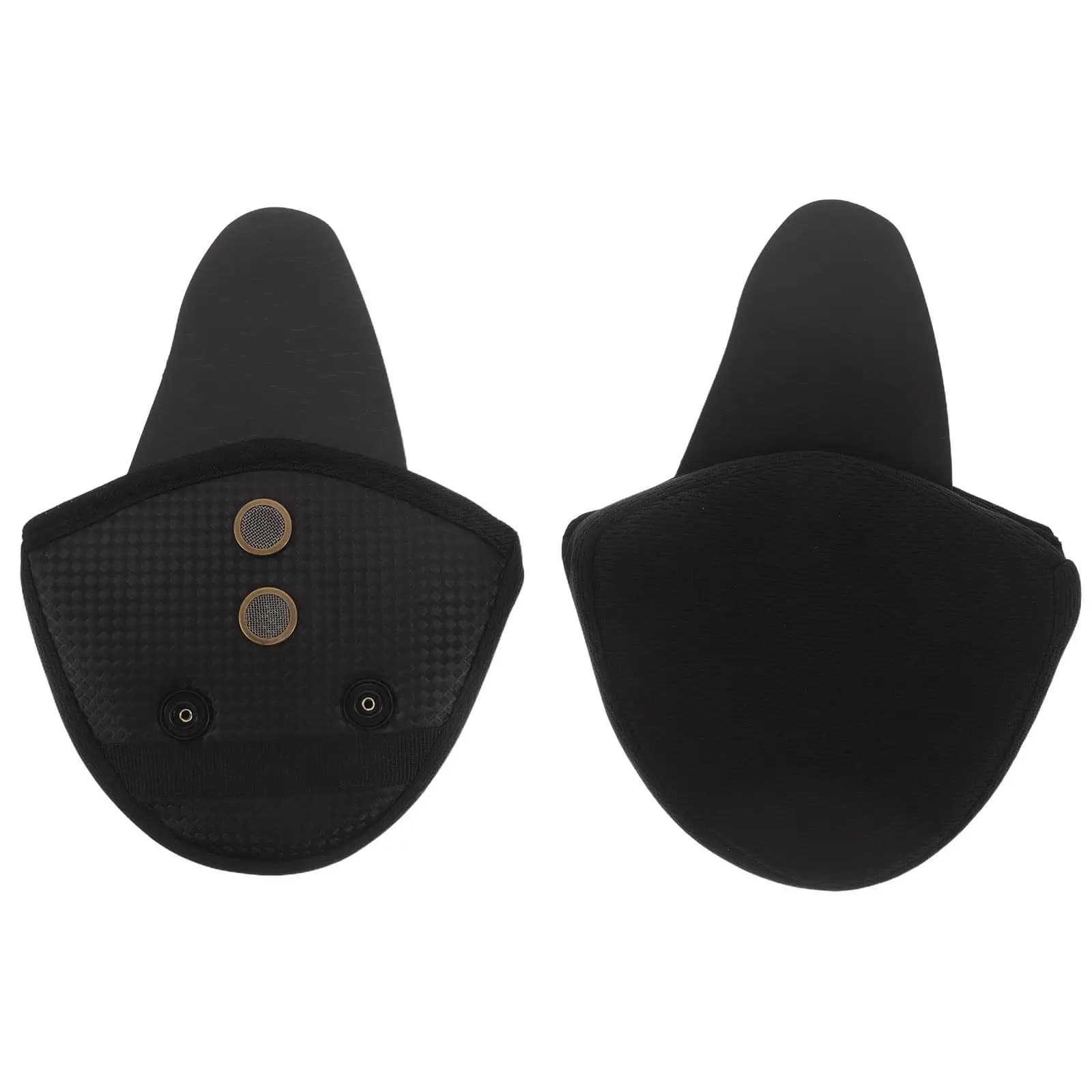 2 Pezzi Scaldacorecchie Compatti Antivento per Mezzi Caschi, Ciclismo, Motociclismo, Sport Invernali, Riduzione del Rumore del Vento