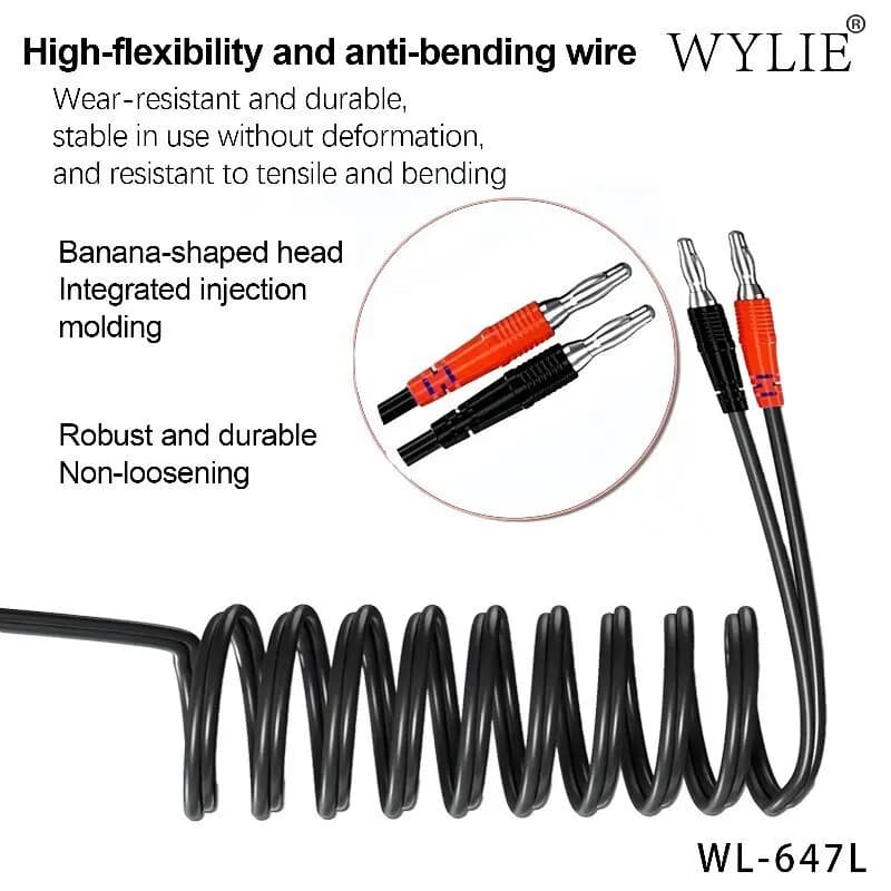WYLIE WL-647L for Apple Power Cord Device Startup for iPhone 6~17 Pro Max Original Factory-Grade Connector Boot Without Battery
