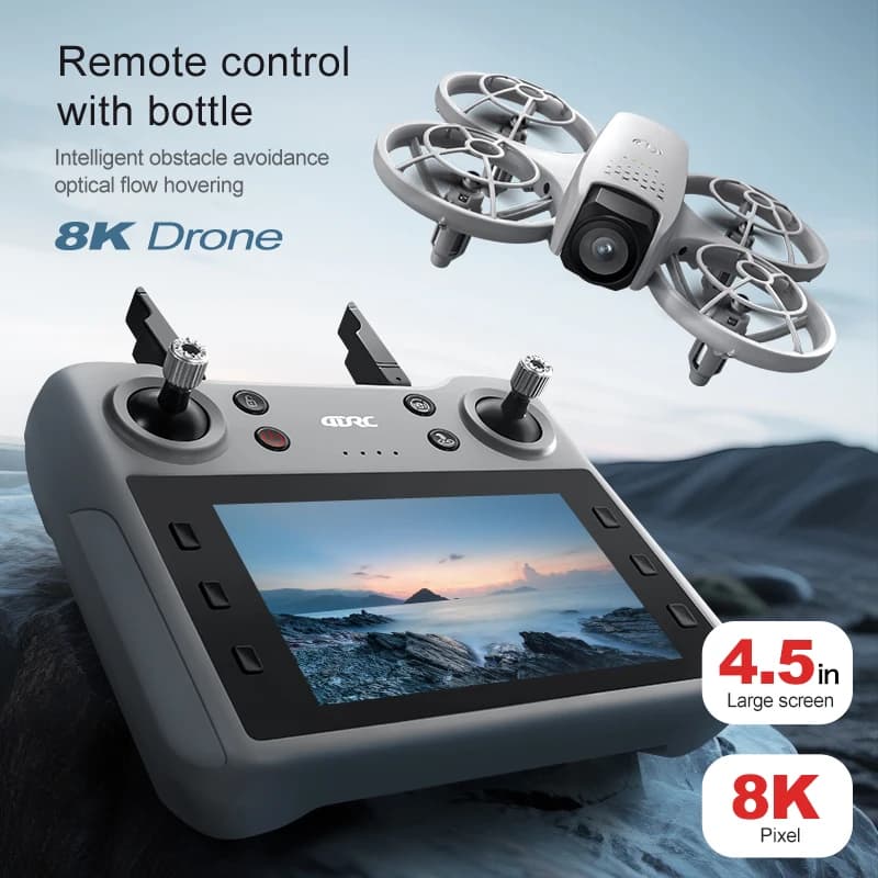 RC Drone V53 4K Professionale Dron GPS Fotografia Aerea Quadcopter Droni con Fotocamera Pieghevole per Bambini Ragazzi Regali per Bambini