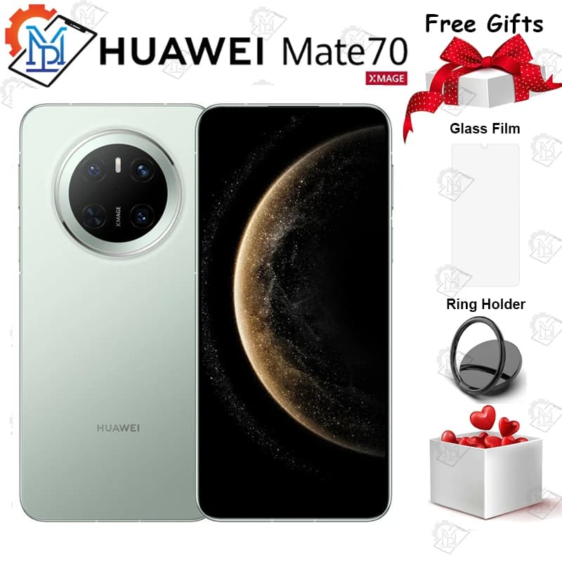 Nuovo originale Huawei Mate 70 5G telefono cellulare 6.7 "Kawlun Glass 2 schermo Kirin 9020 HarmonyOS 4.3 fotocamera 50MP NFC AI Smartphone
