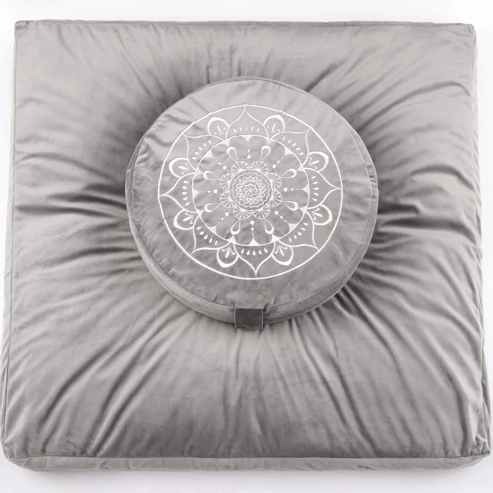 Buckwheat Husk Filled Yoga Cushion Zen Meditation Meditation Cushion Beginner Yoga Posture Cushion Maternity