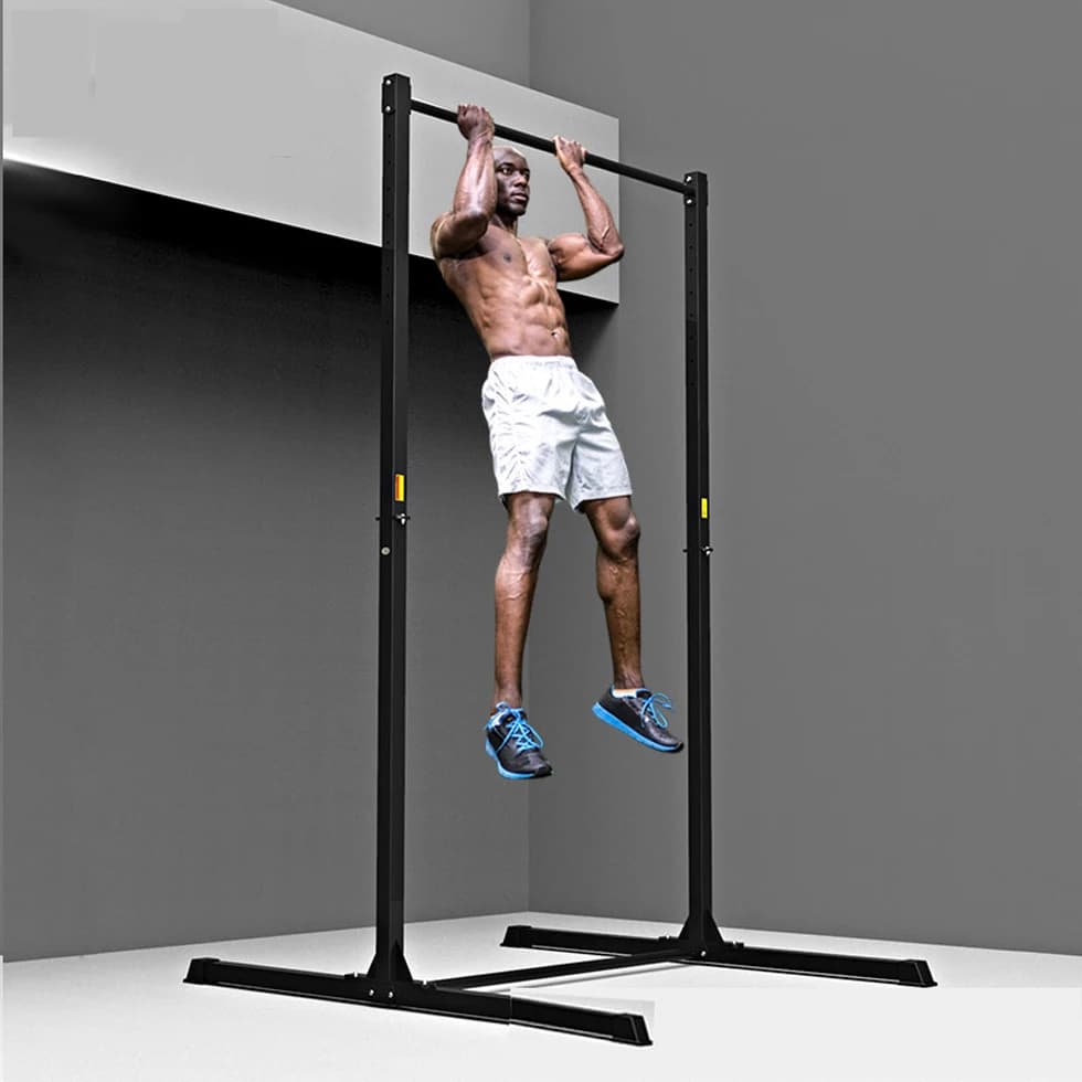 Pull Up Bar Dip Stands Allenamento fitness Dip Bar Stazione Stabilizzatore Parallette Parallette Push Up Stand Barra orizzontale Recentemente