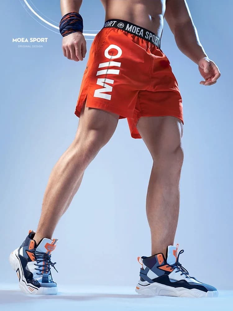 Pantaloncini Sportivi Larghi ad Asciugatura Rapida da Uomo, per Corsa, Allenamento, Fitness, Spiaggia, Lunghezza Tre Quarti, Pantaloni Estivi Casual alla Moda