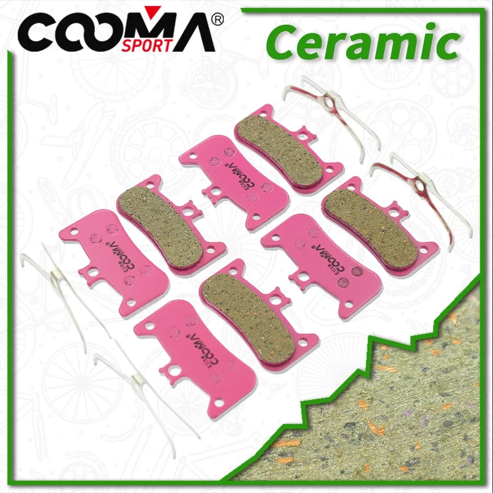 4 Pairs Ceramic Bicycle Disc Brake Pads for Formula Cura 4 Caliper, Elite Class