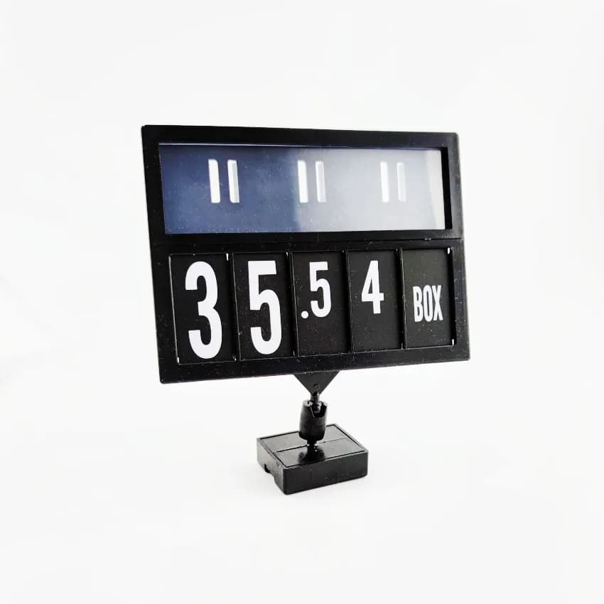 Espositore per Cartellini Promozionali POP, Supporto in Plastica con Magnete per Etichette in Negozio, Area Frutti di Mare