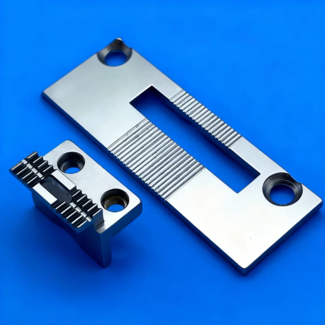 B1109-563-000 & 21349303 Needle Plate&Feed Dog For JUKl LU-1510N LU-562 Leather Thick Material Three Synchronous Sewing Machine