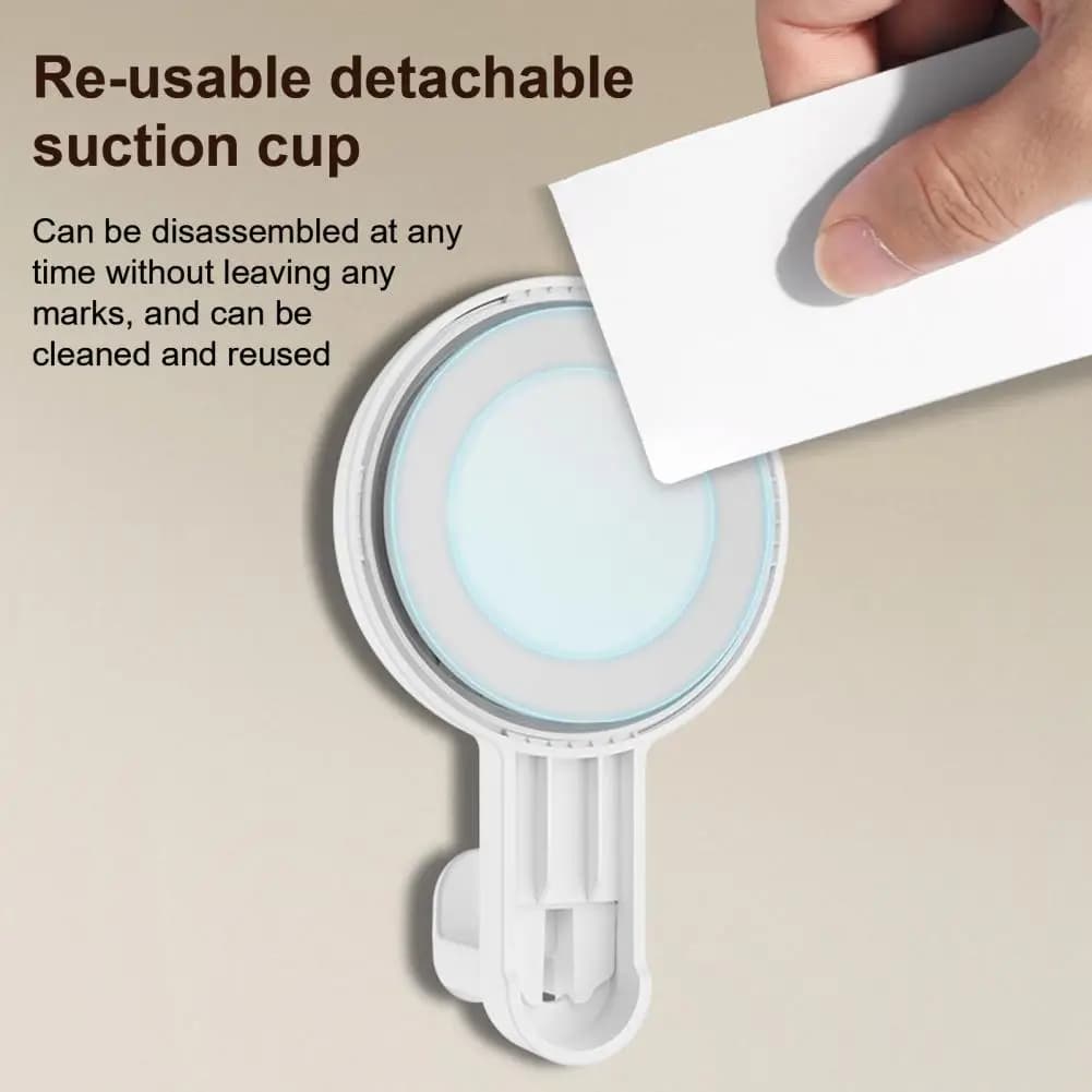 Towel hook with durable suction cup, swivel wall support for kitchen, bathroom, shower towel holder with strong load