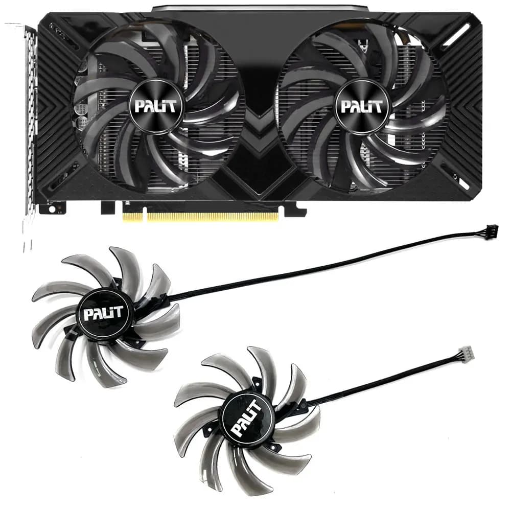 NUOVA ventola Super GPU GA91S2U FDC10H12S9-C Palit GTX 1660, per PALIT RTX 2070、2060 DUAL、GTX 1660、1660 Ti DUAL ventola di raffreddamento della scheda video