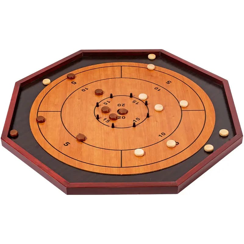 Gioco da tavolo in legno massello, backgammon tre in uno