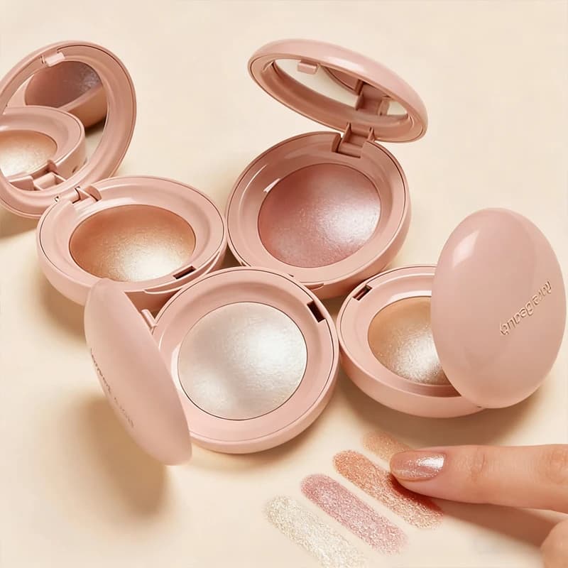Palette Illuminante Rare Beauty Fashion Positive Light, Effetto Setoso, Naturale e Luminoso, Controllo dell'Olio, Cosmetici
