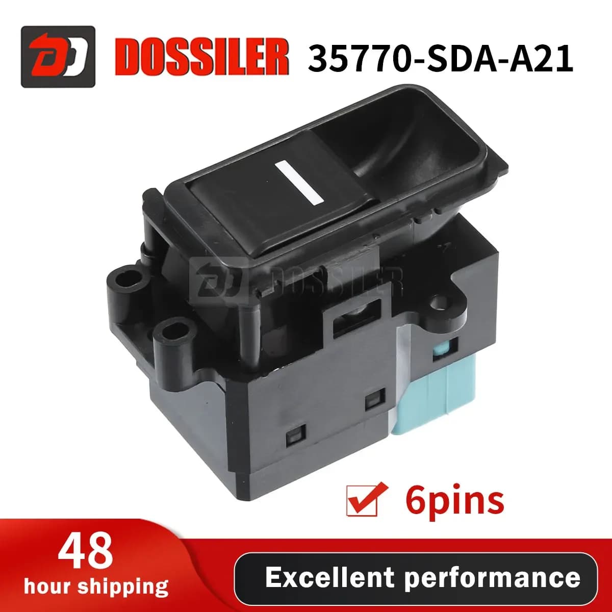 35770-SDA-A21 Dossiler Finestra di Energia Elettrica Interruttore di Controllo Pulsante di Controllo Per Honda Accord 7th 2.4L Generazione Posteriore Sinistra Destra