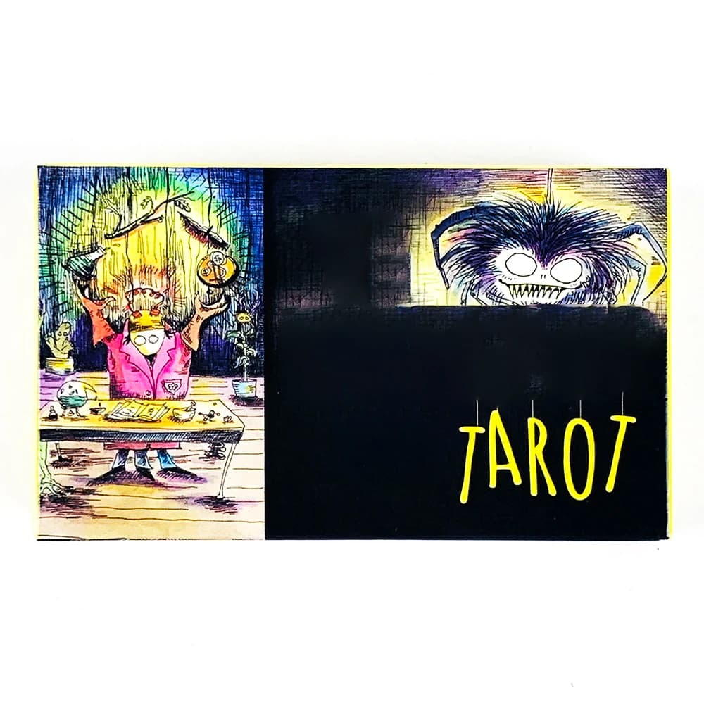 Tarocchi A 78 Mazzo Divinazione Destino Versioni inglesi Edizione Oracle Gioco da tavolo per feste, gioco di carte per feste in famiglia