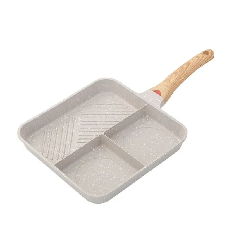 Multi-purpose Fridge Egg Resistant, 3-in-1 Aluminum Alloy Board for Steaks and Breakfast, Kitchen Tools - AT3