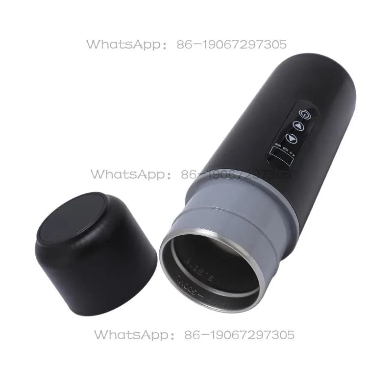 Portable Electric Kettle, Car Heater, 500ml 12V 24V, 316 Stainless Steel for Travel