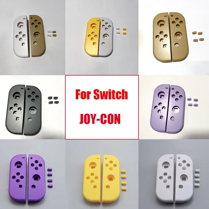 YuXi 1 Set Custodia di ricambio per Joy-Con per console Switch NS e pulsanti destro sinistro Joy-Con Controller Shell