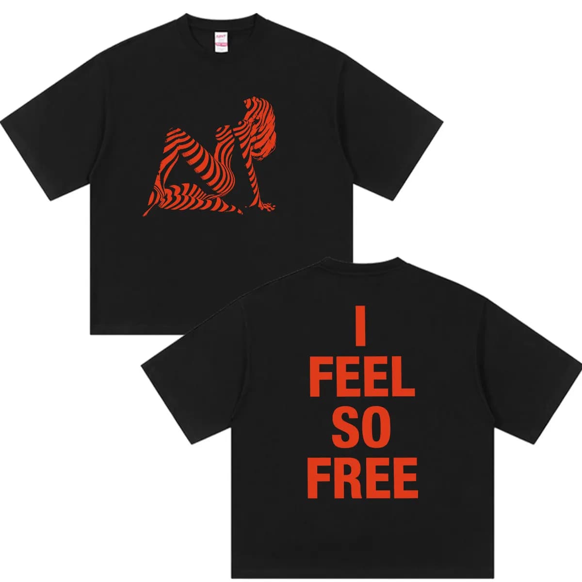 Madonna I Feel So Free Album 2026 Graphic T Shirts Men Women Pop Fashion Oversized Cotton T-shirt Retro Harajuku Clothing Tshirt