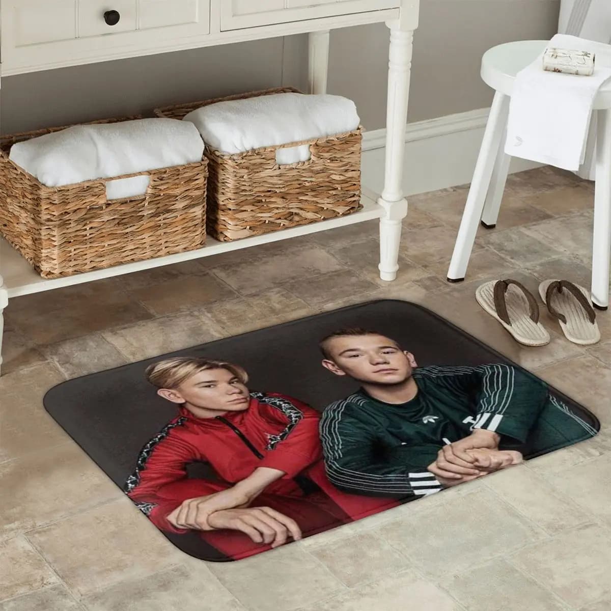 Marcus and Martinus Sweden Norway Eurovision Zerbino Kitchen Entrance Mat for the house Anti-slip carpet for bedroom Mat