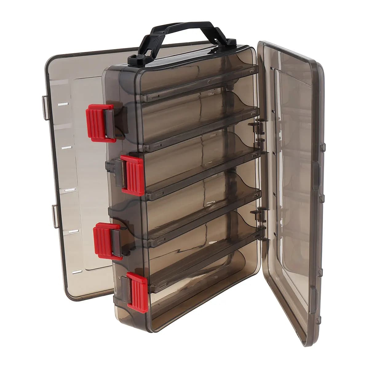 20x17x5 cm double side fishing bait box with air hole for shrimp baits hard box for multifunction Protable equipment