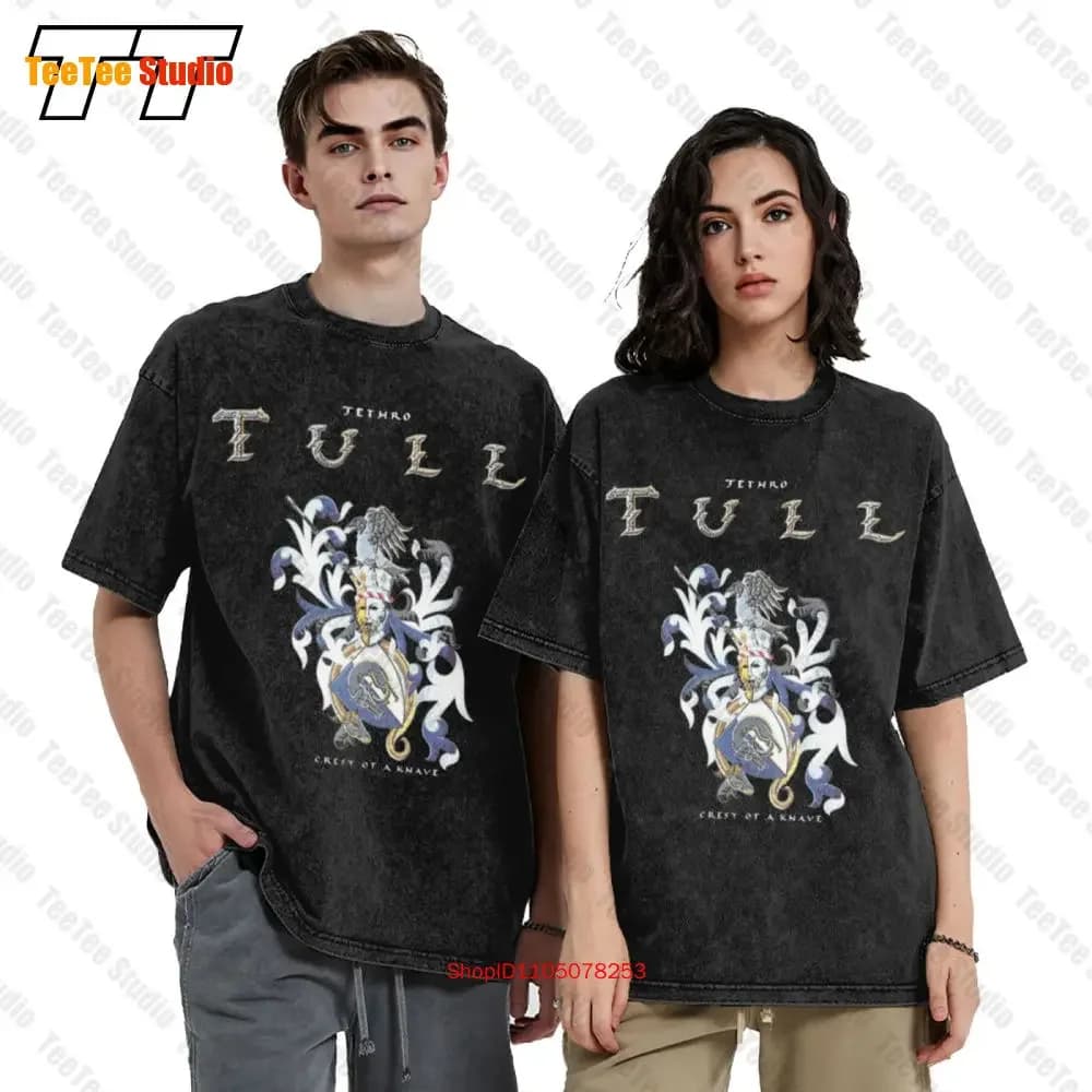 Jethro Tull Crest Of A Knave Vintage Golf Wear T-Shirt 0GMQ