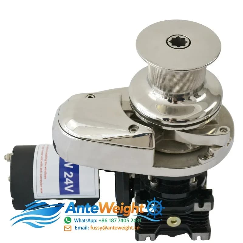Electric Anchor Windlass Vertical Windlass 12v/24v 800W Boat Anchor Winch Anchor Windlass