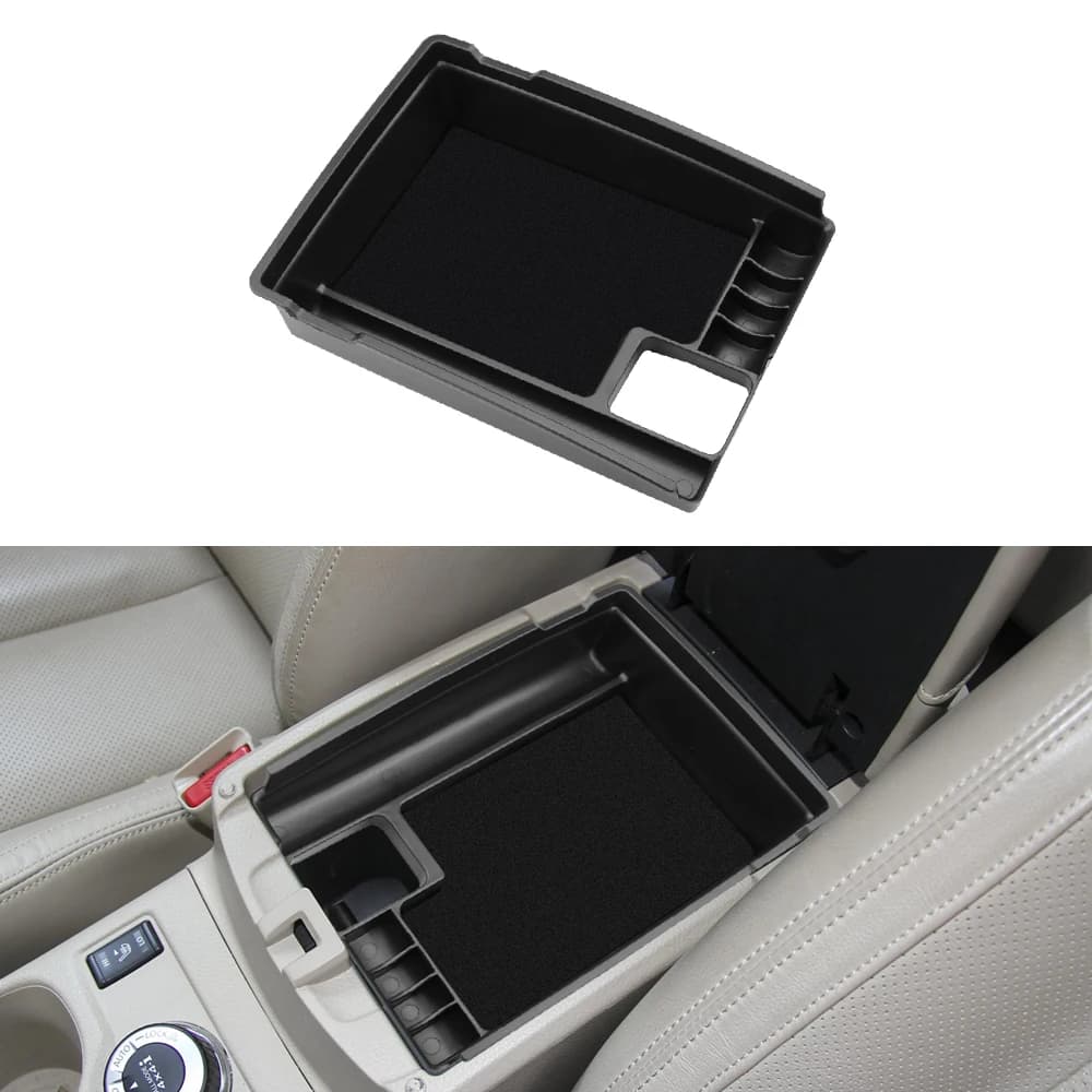 Car Armrest Box Storage Tray for Nissan X-trail X Trail Xtrail T32 Rogue 2014-2021 Central Organizer Stowing Box Accessories