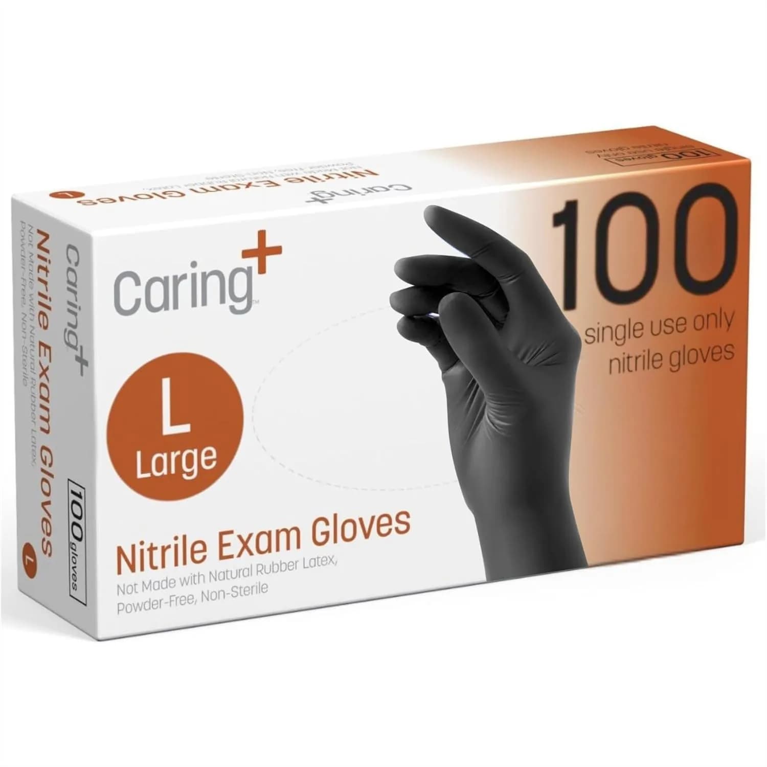 Guanti in Nitrile per Esami, 100 Pezzi, Senza Polvere, Senza Lattice, Monouso per Pulizie e Cucina