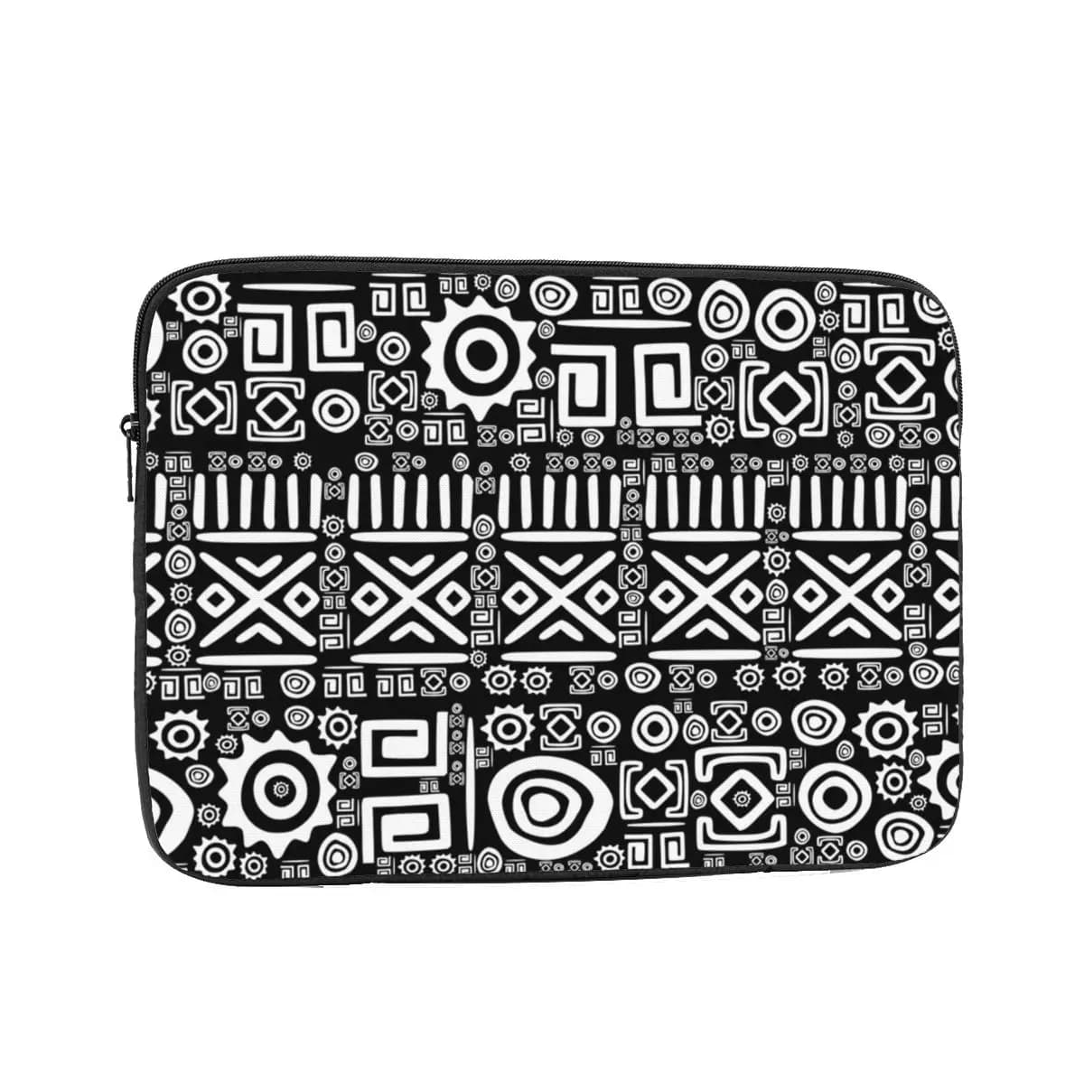 Custodia protettiva per laptop con motivo etnico africano Borsa per notebook da 10 12 13 15 17 pollici Custodia antiurto per tablet