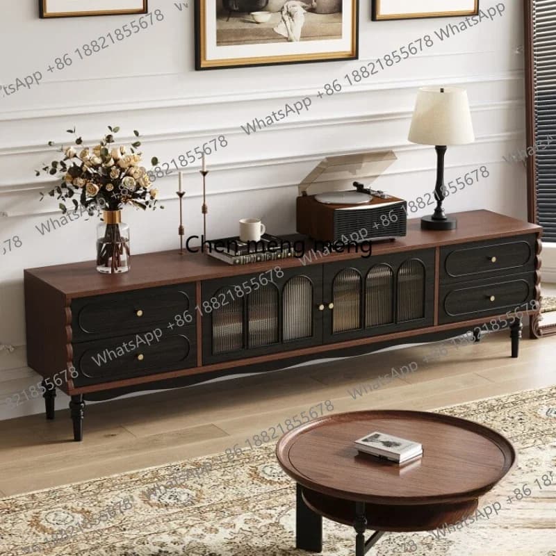 Consolle TV di Lusso in Stile Francese, Tavolo TV Universale per Monitor, Design per Corridoio, Casa, Gamer, Salone, Mobili