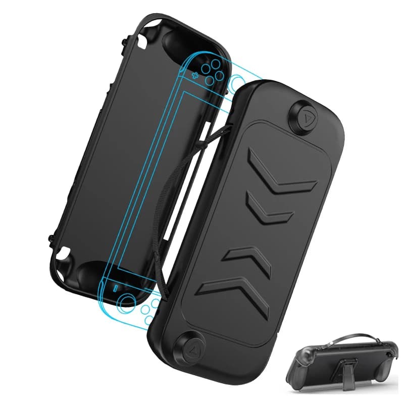 Custodia protettiva in TPU per Switch 2 Guscio protettivo antigraffio per custodia protettiva per console di gioco portatile Switch 2