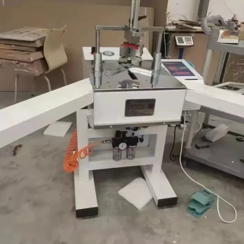 CNC V Automatic Gearing Machine For Photo Frame Pins Profile For Photo Frames Assembly Machine For Photo Frames