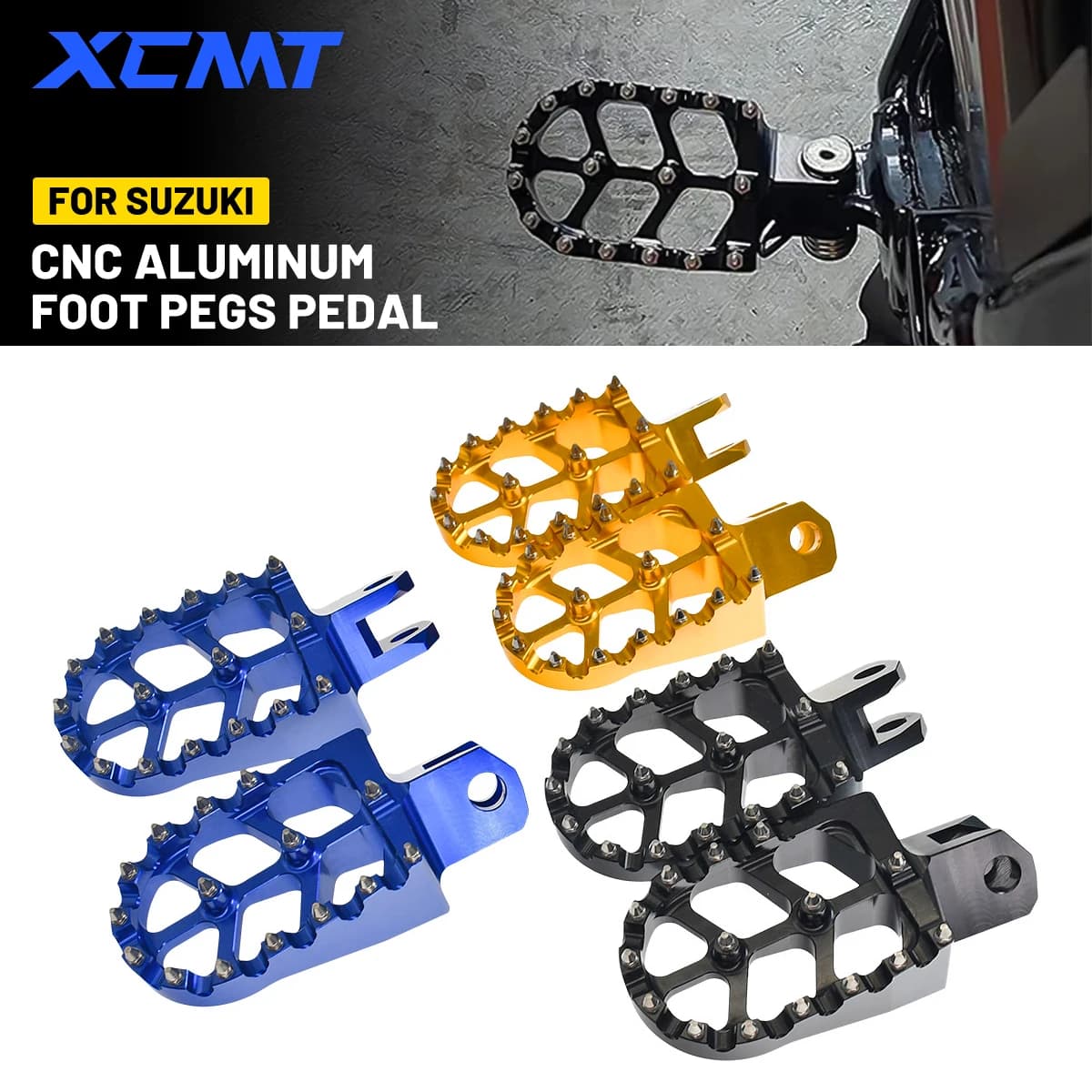 Per Suzuki DRZ400SM DRZ 400 SM 400e 400sm DRZ400 Pedane Pedane RM 250 RMX 125 Pedana Poggiapiedi Accessori Moto