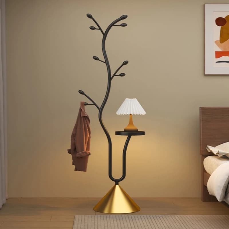 Hanger floor-to-ceiling bedroom door household coat rack living room clothes rack