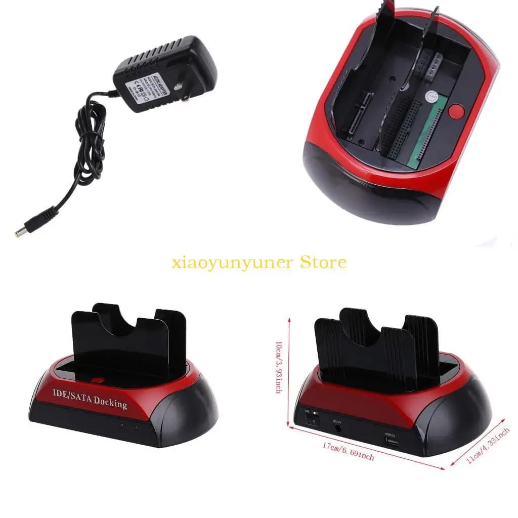 P9JB Stazione docking del disco rigido esterno, USB da 2,0 2,5 pollici da 3,5 pollici IDE slot