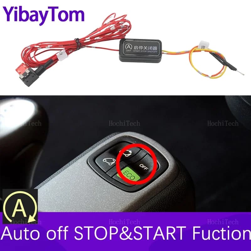 Auto Arresto Automatic Starting System Motor Off Sensor Control Device Spina Cable For Mercedes Benz Smart Fortwo 451 2007- 2014