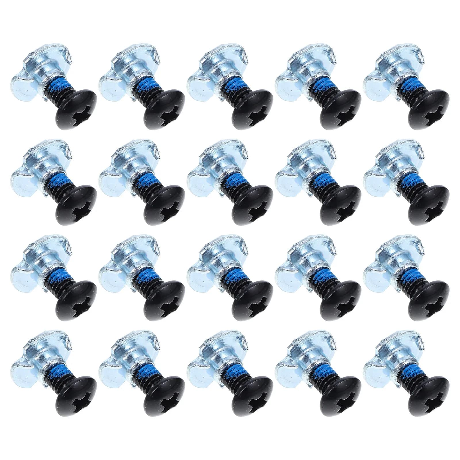 20 Set di Attrezzature Protettive per Skateboard, Pattinaggio, Bulloni di Fissaggio, Viti di Regolazione, Accessori per Snowboard