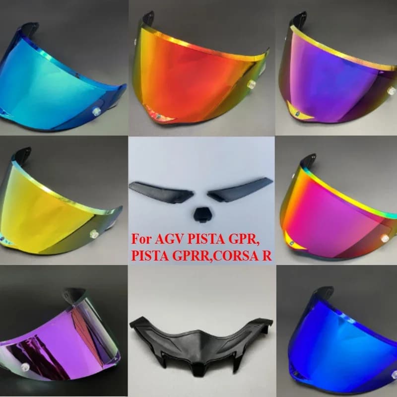Visiera per casco moto per AGV PISTA GPR,PISTA GPRR,CORSA R Scudo per casco Protezione UV Accessori per casco Occhiali da sole