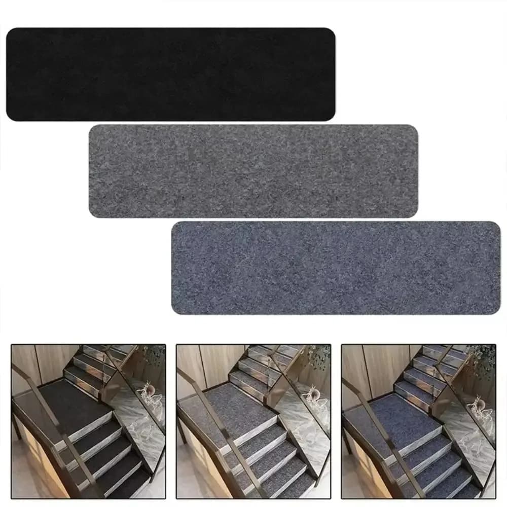Tappetino Antiscivolo Premium Autoadesivo 20x80cm, Impermeabile e Resistente all'Olio, per Cucina, Bagno, Esterni, Tappeto Antiscivolo per Casa