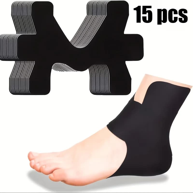 Set of 15 Sports Ankle Supports, Suitable for Running, Basketball, and Gym Workouts. Help Prevent Injuries, Provide Stability