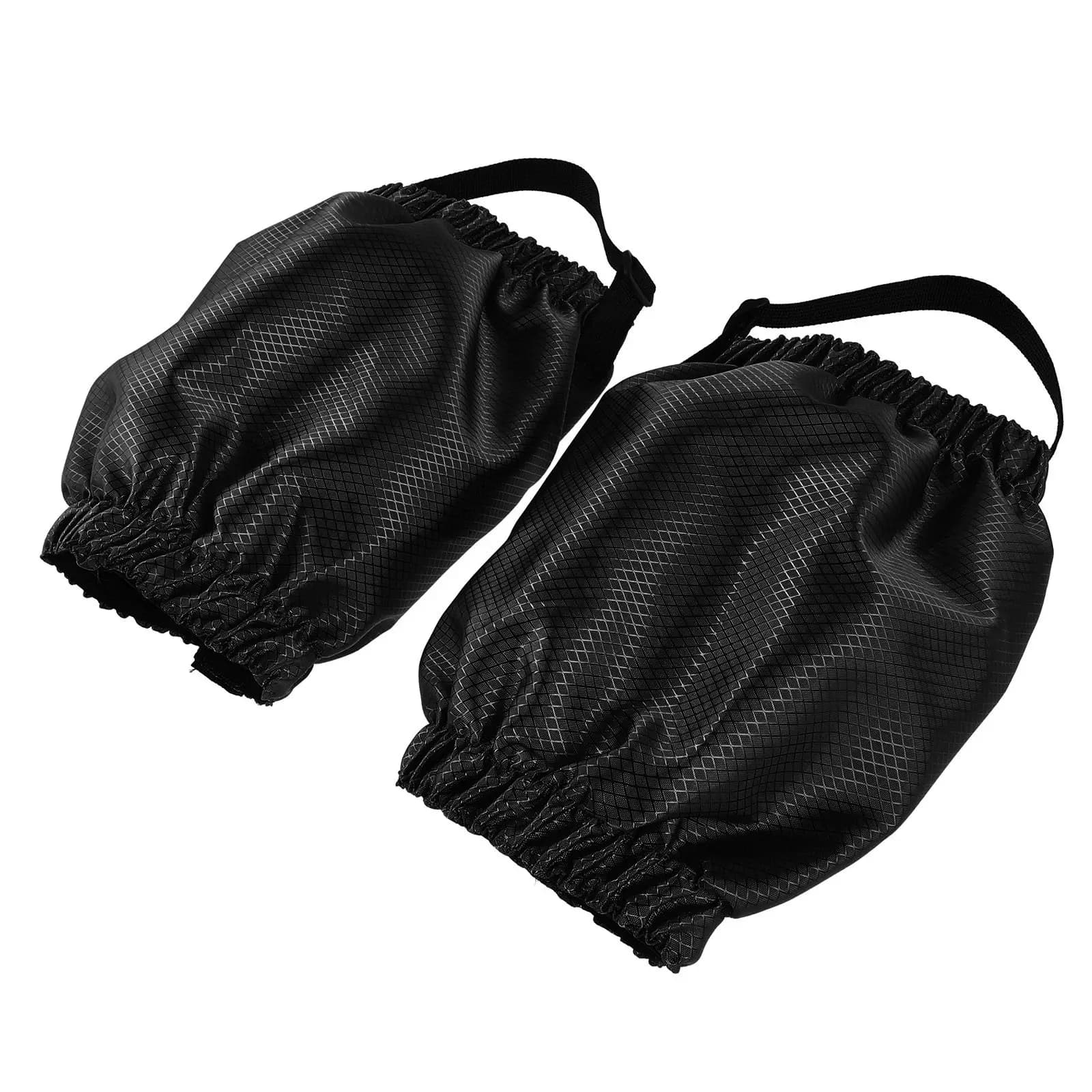 1Pair Outdoor Hiking Gaiter Snow Boot Gaiters 420D Oxford Cloth Wear Resistant Leg Protector Covers for Trail Running