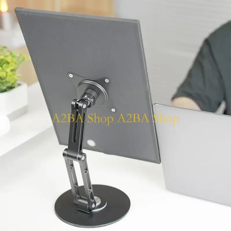A2BA Metal VESA Monitor Stand for Portable Displays and Desk Viewing