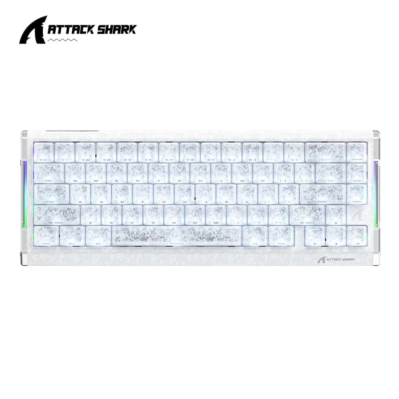 ATTACK SHARK, R68 HE, Mechanical Keyboard, Wired, Magnetic Switch, Gaming, RGB, Hot-Swappable
